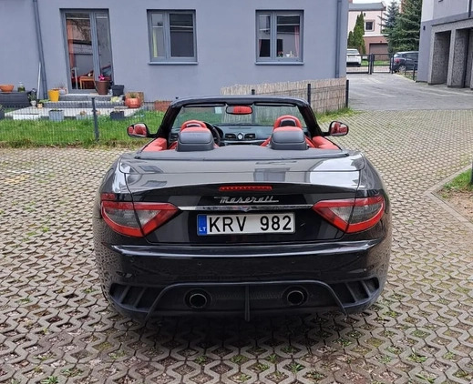 Maserati GranCabrio cena 350000 przebieg: 17000, rok produkcji 2014 z Poznań małe 67